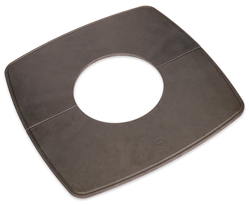 Moesta One Fireplace - Cortenstahl mit Guss Feuerplatte