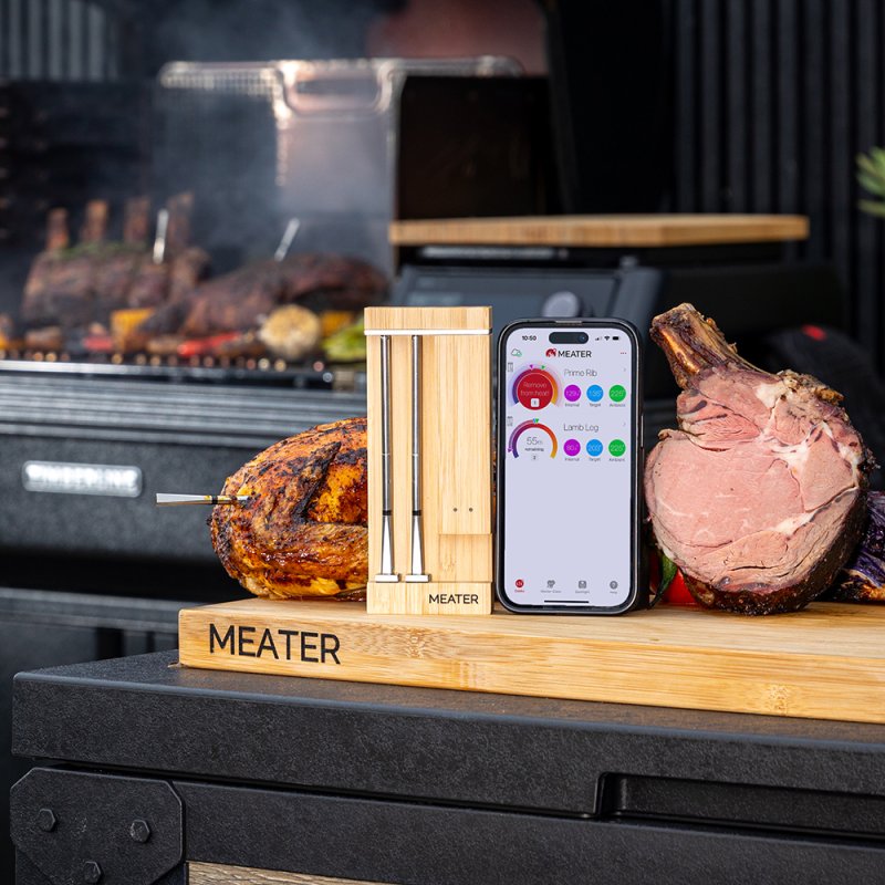 MEATER Pro Duo Bluetooth / WLAN Grillthermometer mit 2 Messfühlern - NEU 2025