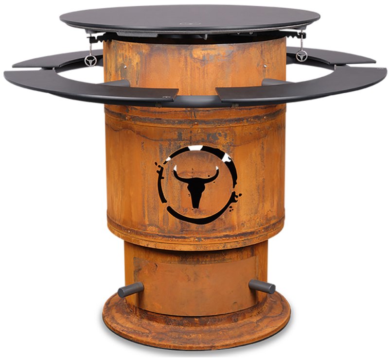 Moesta Tischplatte schwarz für Bandit FirePlace