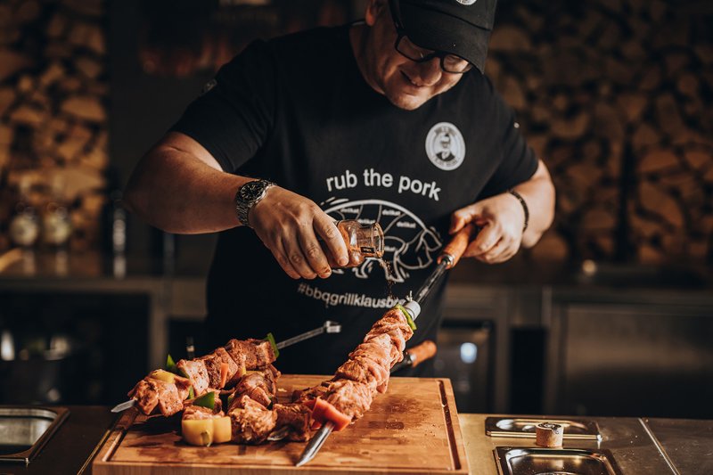 Moesta Grillspieß für Churrasco-Set / Tournado / Asado-Aufsatz / B 17 mm - Länge 85 cm