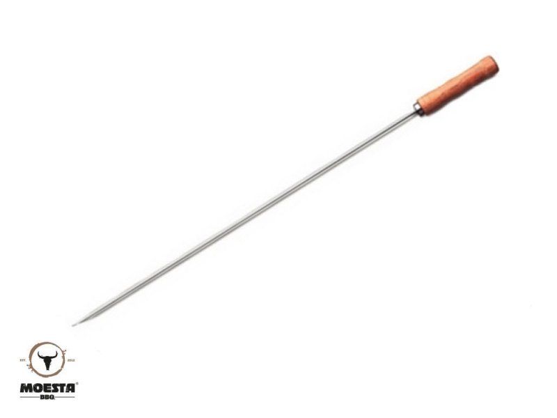 Moesta Grillspieß aus Edelstahl 17 mm - Länge 85 cm