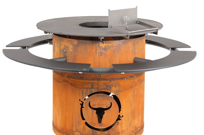 Moesta Jörn Adapter Flammlachsbrett - zur Befestigung an BBQ-Disk