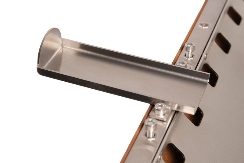 Moesta One Fireplace - Cortenstahl mit Guss Feuerplatte