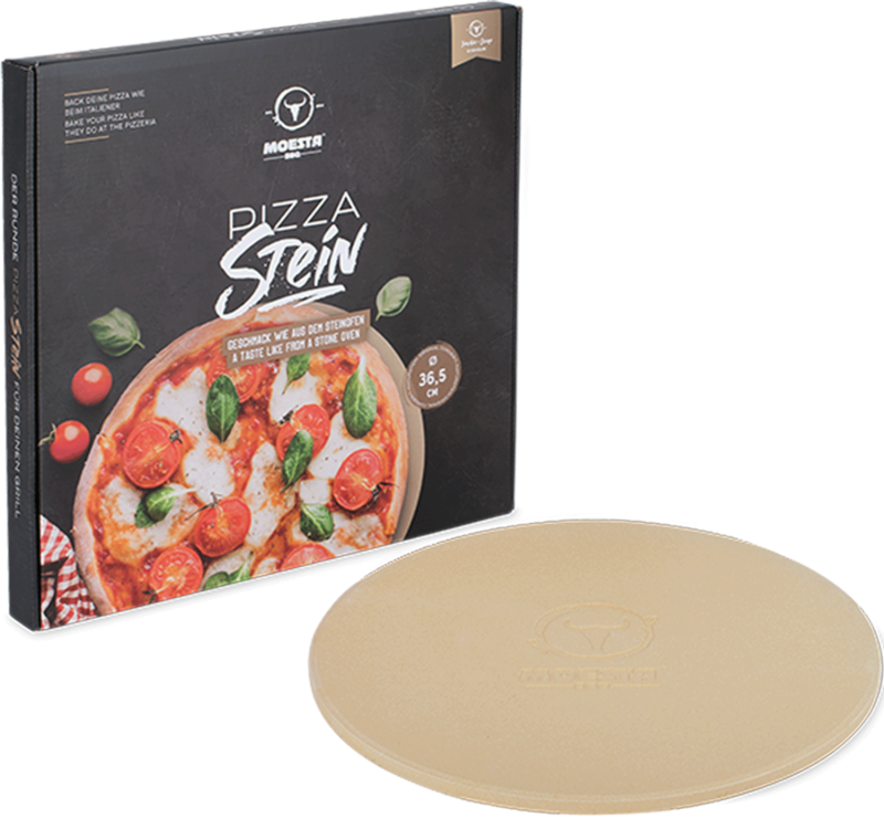 Moesta Pizzastein mit Stier - 41cm