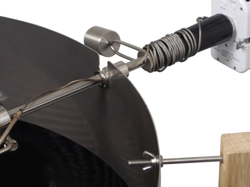 Moesta Rotisserie Set mit 230 V Motor - für 47 und 50cm PizzaRing