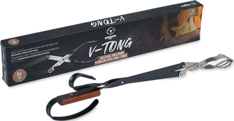 Moesta V-Tong Grillzange lang 51 cm