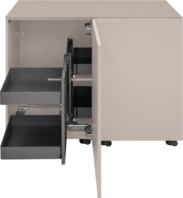 Grillfürst Moments Eckschrank mit Auszug links - Mediterran / Aeris - 120 cm