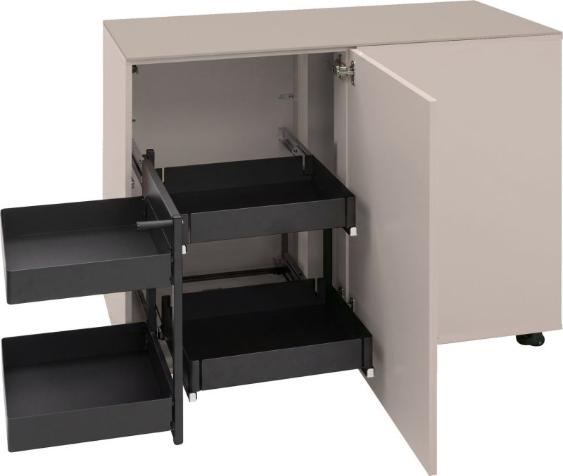 Grillfürst Moments Eckschrank mit Auszug links - Mediterran / Aeris - 120 cm