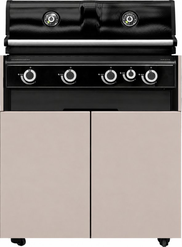 Grillfürst Moments Outdoorchef HEAT-X 415 RB H Gasgrill - Mediterran