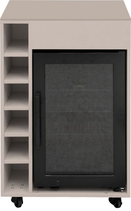 Grillfürst Moments Outdoor Schrank mit Kühlschrank und Flaschenregal - Mediterran / Aeris - 60 cm