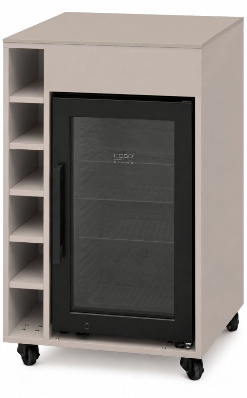 Grillfürst Moments Outdoor Schrank mit Kühlschrank und Flaschenregal - Mediterran / Aeris - 60 cm