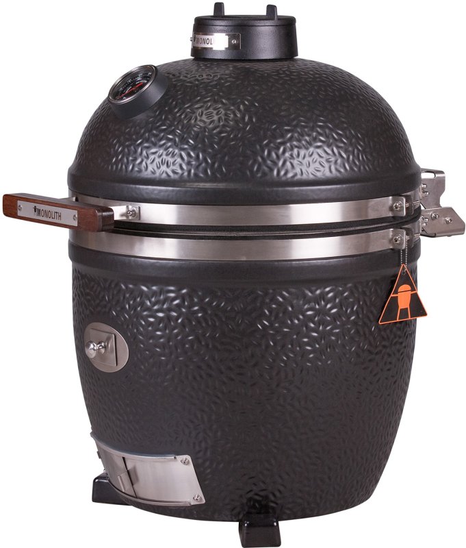 Monolith Grill AVANTGARDE.55 - satin-matt Schwarz - OHNE Gestell und Seitentische