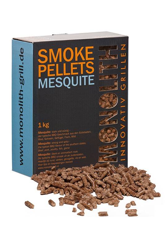 Monolith Smoke Pellets / Grillpellets Mesquite 1kg Karton