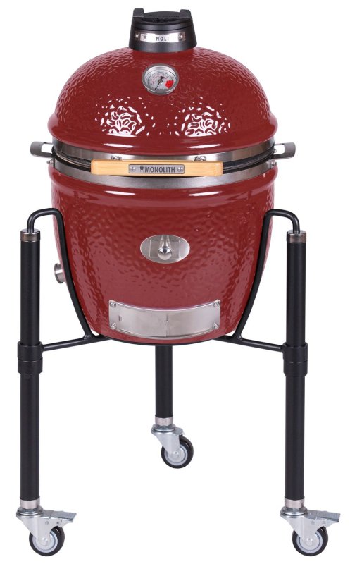 Monolith Grill Junior PRO Serie 2.0 Rot - MIT Gestell