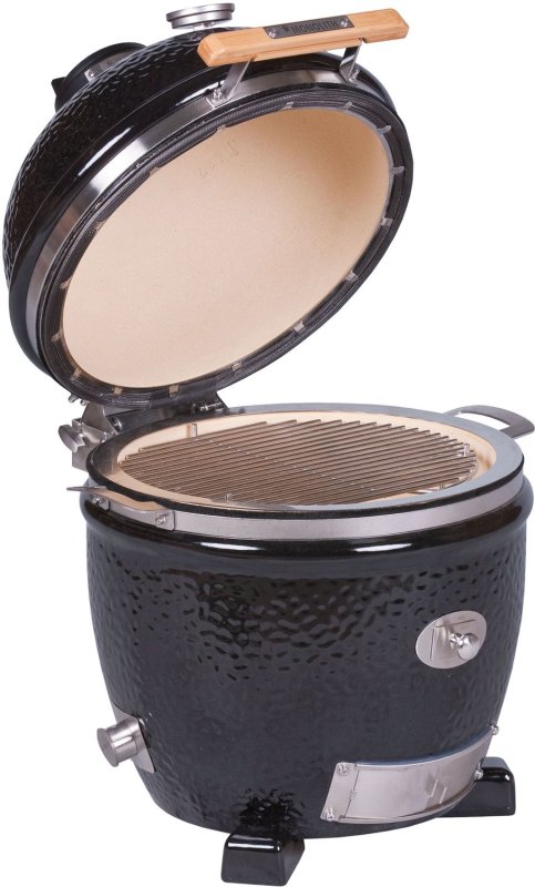 Monolith Grill Junior PRO Serie 2.0 Schwarz - OHNE Gestell