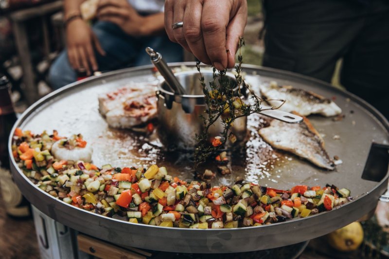 Monolith Feuerplatte für ICON / JUNIOR Keramikgrill - Durchmesser 60 cm