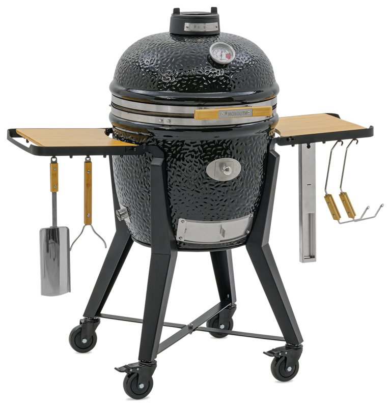 Monolith Grill TWO.55 - MIT Gestell und Seitentischen