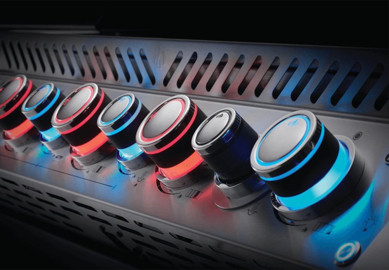 Napoleon Prestige Pro 665-3 Edelstahl Einbaugrill Gas - inkl. Drehspieß - Modell 2025