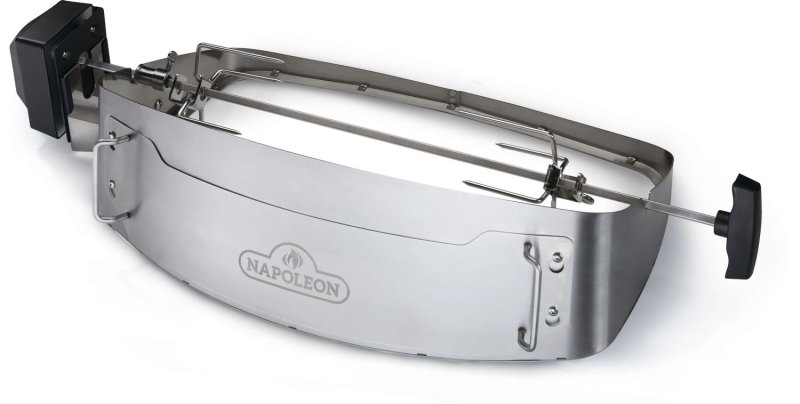 Napoleon Drehspieß / Rotisserie Heavy Duty mit Ofeneinsatz für TravelQ Gasgrill