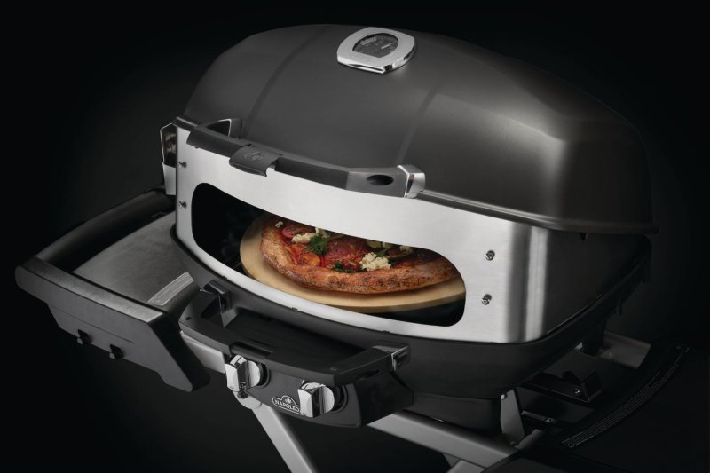 Napoleon Drehspieß / Rotisserie Heavy Duty mit Ofeneinsatz für TravelQ Gasgrill