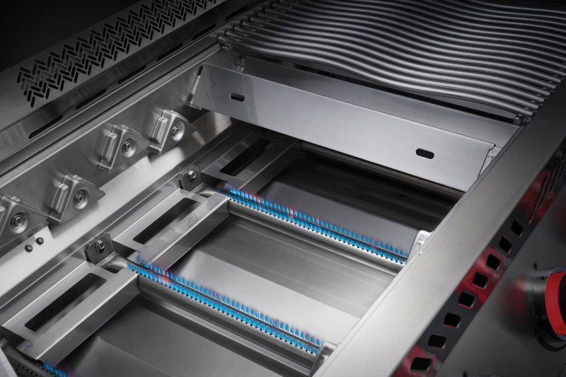 Napoleon 700-Series 32" BIG32-1 Edelstahl Einbaugrill inkl. Drehspieß und Innenbeleuchtung - Modell 2025