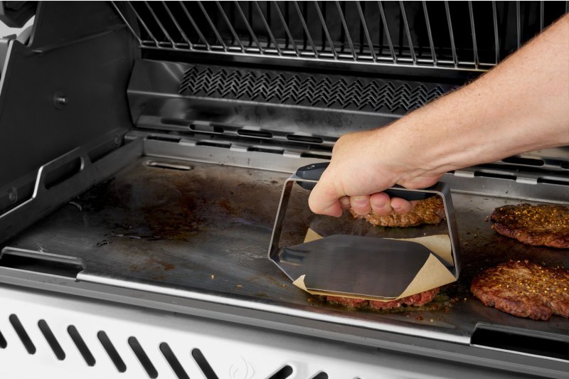 Napoleon Plancha Burgerpresse / Burger Smasher - Edelstahl