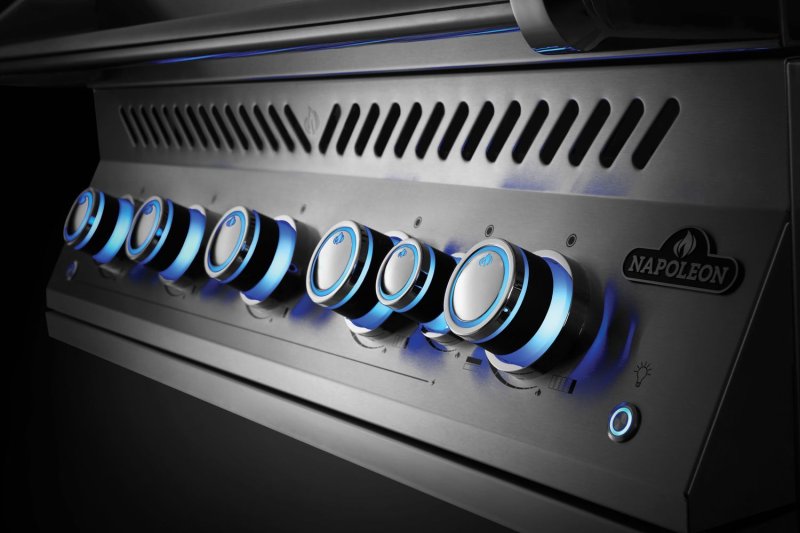 Napoleon 700-Series 38" BIG38-1 Edelstahl Einbaugrill inkl. Drehspieß und Innenbeleuchtung - Modell 2025