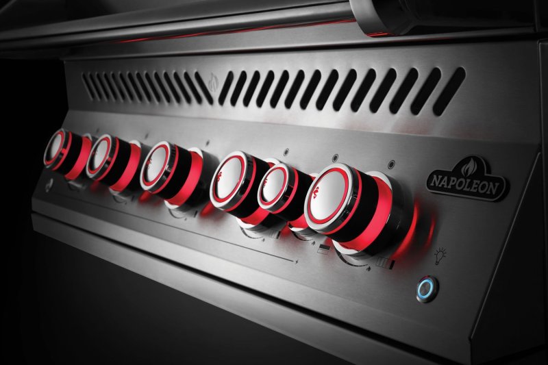 Napoleon 700-Series 38" BIG38-1 Edelstahl Einbaugrill inkl. Drehspieß und Innenbeleuchtung - Modell 2025