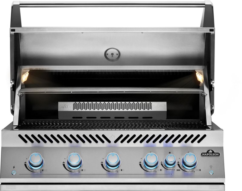 Napoleon 700-Series 38" BIG38-1 Edelstahl Einbaugrill inkl. Drehspieß und Innenbeleuchtung - Modell 2025