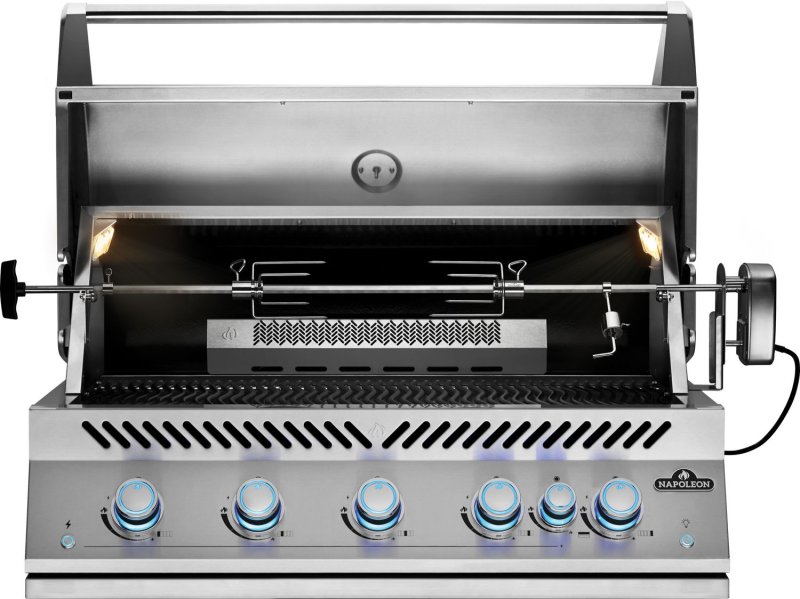 Napoleon 700-Series 38" BIG38-1 Edelstahl Einbaugrill inkl. Drehspieß und Innenbeleuchtung - Modell 2025