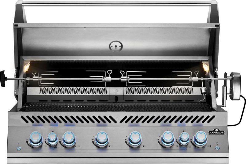 Napoleon 700-Series 44" BIG44-1 Edelstahl Einbaugrill inkl. Drehspieß und Innenbeleuchtung - Modell 2025