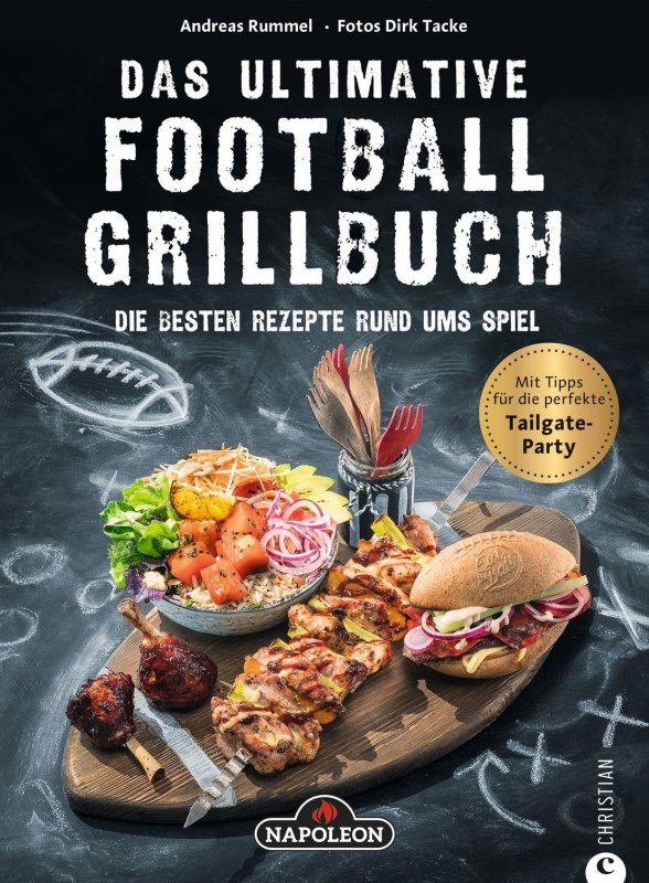 Napoleon Grillbuch "Das ultimative Football-Grillbuch"