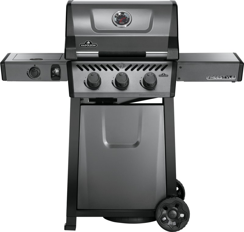 Napoleon Freestyle 365 Gasgrill, Graphit - mit Seitenbrenner - Modell 2025