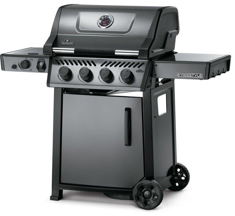 Napoleon Freestyle 425 Gasgrill, Graphit - mit Sizzle Zone und Tür - Modell 2025