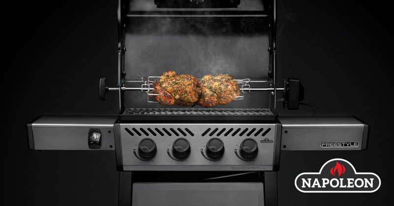 Napoleon Drehspieß / Rotisserie Heavy Duty für Freestyle Gasgrills