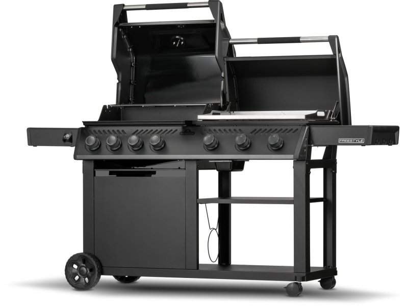 Napoleon Freestyle Duo 425 Kombigrill - Mattschwarz