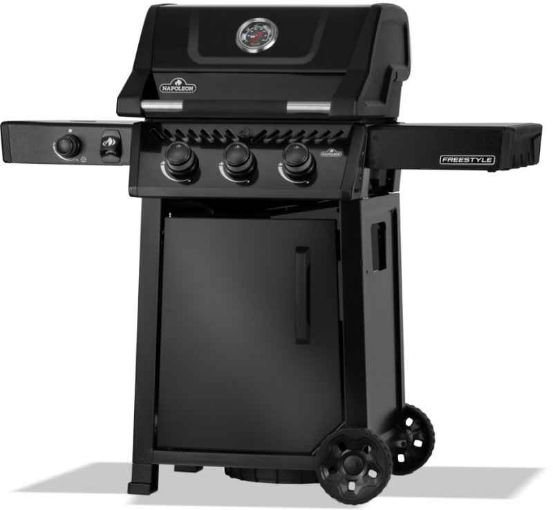 Napoleon Freestyle 365 Gasgrill, Schwarz - mit Seitenbrenner - Modell 2026