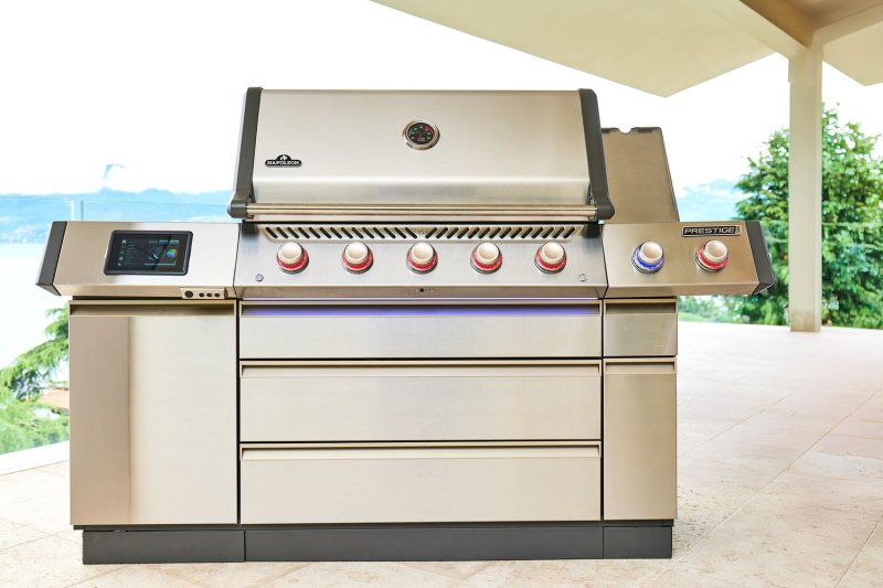 Napoleon Prestige PRO 665 Smart-Connected Gasgrill, Edelstahl - inkl. Drehspieß - Modell 2026