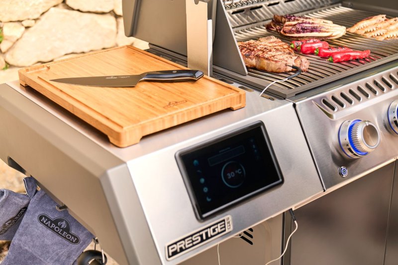 Napoleon Prestige PRO 500 Smart-Connected Gasgrill, Edelstahl - inkl. Drehspieß - Modell 2026