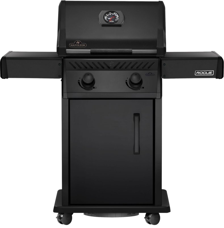 Napoleon Gasgrill Rogue 365 - Grillfürst Edition mattschwarz - inkl. Abdeckhaube