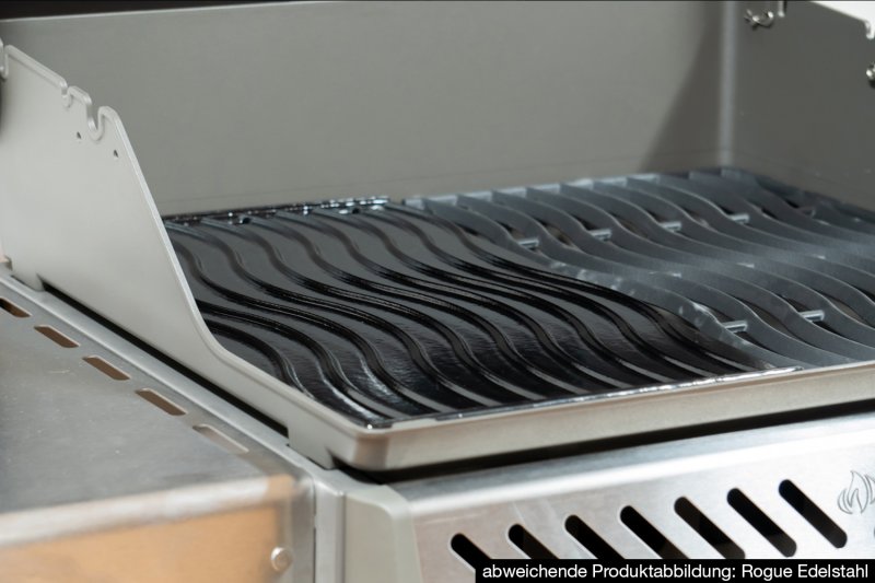 Napoleon Gasgrill Rogue 365 - Grillfürst Edition mattschwarz - inkl. Grillplatte und Abdeckhaube