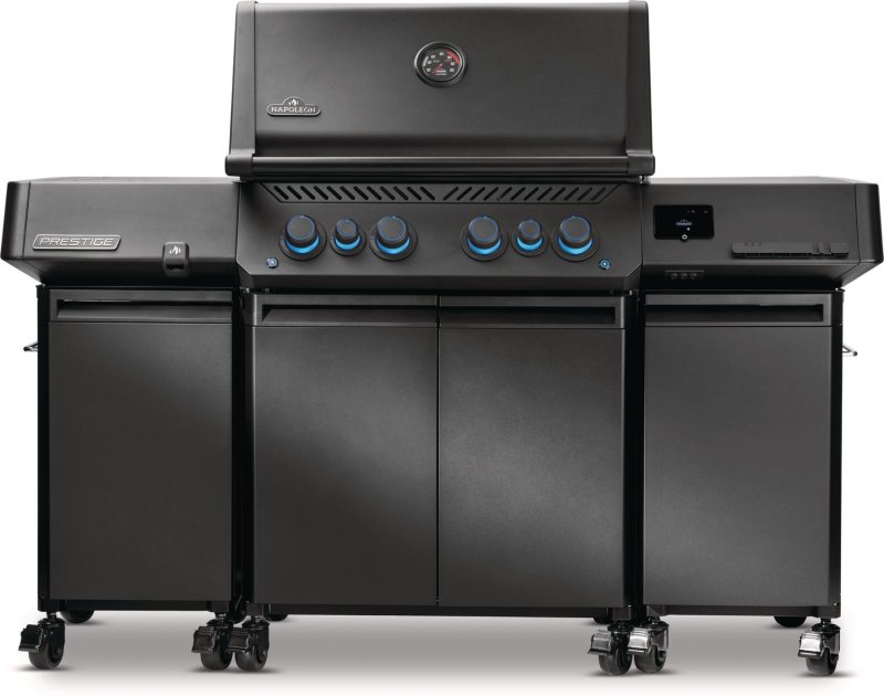 Napoleon Grillschrank Phantom Prestige® Unterschrank-Set, mattschwarz, links und rechts