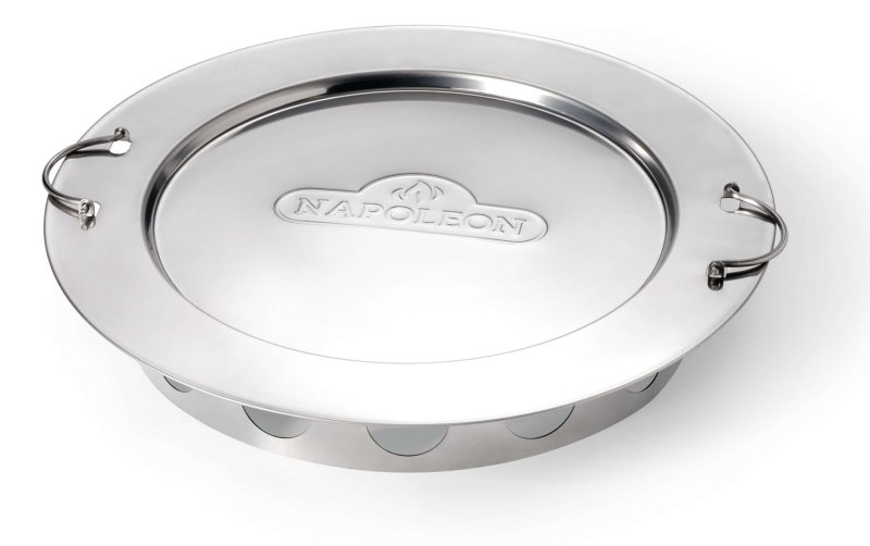 Napoleon Low & Slow Einsatz für Kugelgrills (Holzkohlering & Diffusor-Platte)