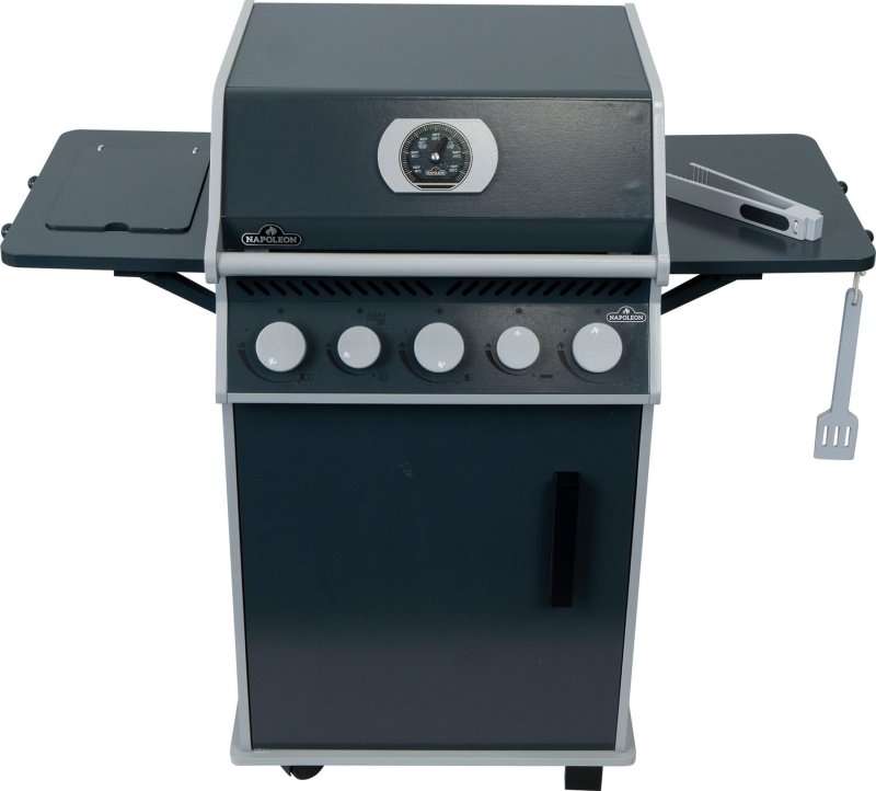 Napoleon Kids Grill inkl. BBQ Zubehör - Rogue SE 425, schwarz - Holzspielzeug für Kinder