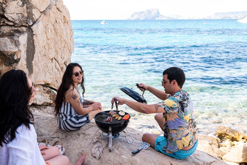 Napoleon Premium Holzkohlegrill Kugelgrill tragbar Ø 37 cm