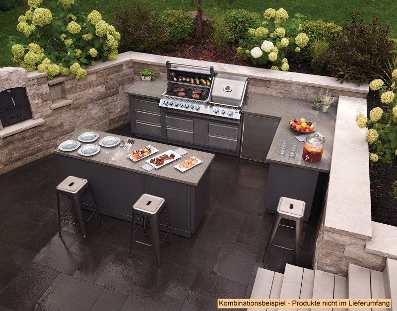 Napoleon Outdoor Küche Oasis Zwischen-Paneele für Kühlschrank mit 2 Türen