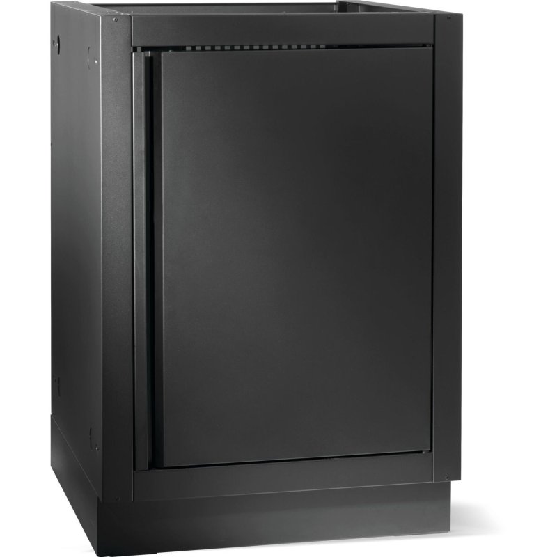 Napoleon Outdoor Küche Oasis - Gasflaschenschrank für BI10/BIB10 Einbau-Seitenbrenner, mattschwarz