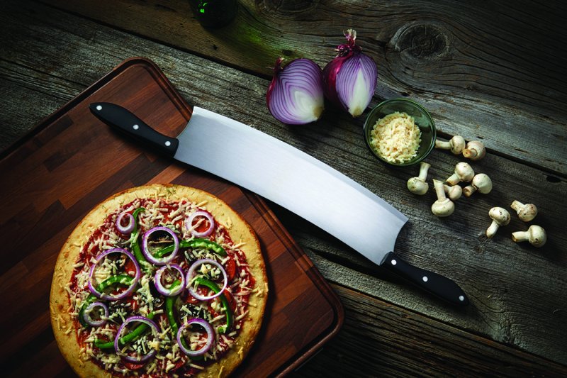 Napoleon Pizzaschneider / Pizzamesser Edelstahl