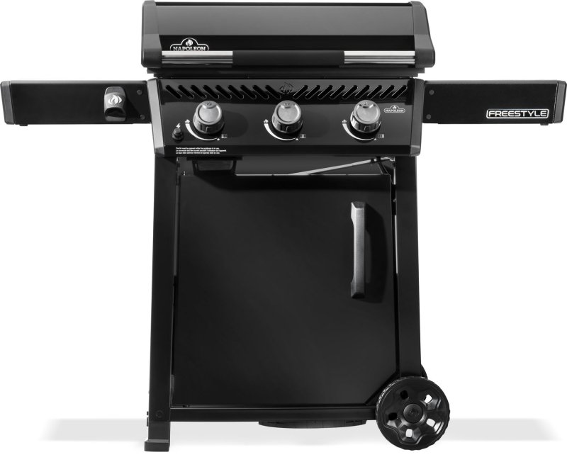 Napoleon Plancha Grill Freestyle 24 - Black - Sonderedition mit Edelstahlplancha 60 x 44 cm