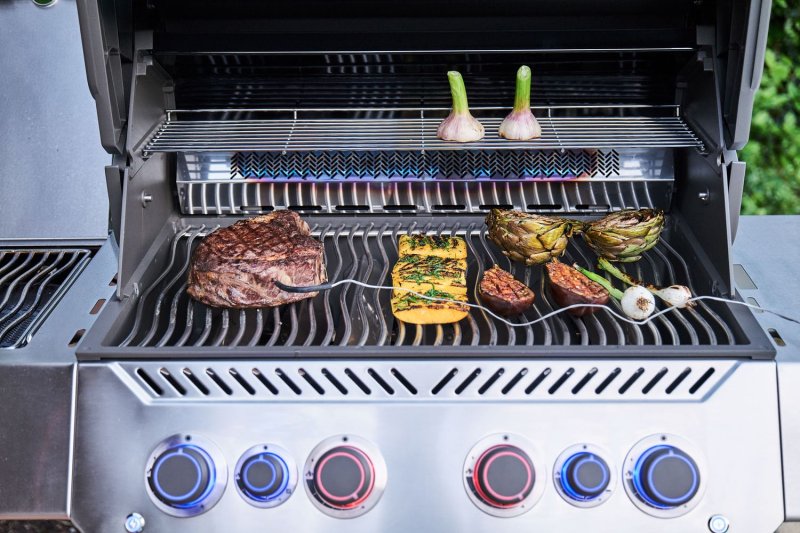 Napoleon Prestige 500 Connected Gasgrill - mit SIZZLE ZONE und Heckbrenner - Schwarz - Modell 2025